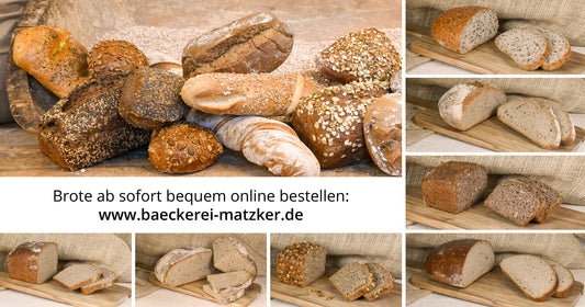 Brotsortiment jetzt auch online