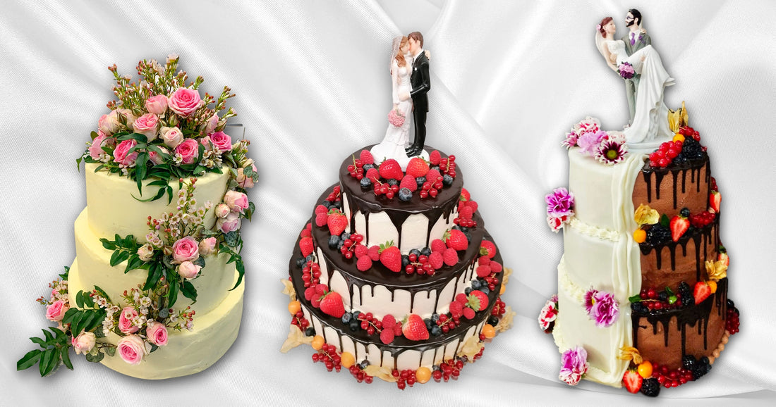 Individuelle Hochzeitstorten